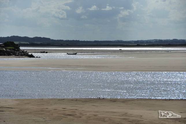 Chegando à bela Laguna Garzon, a meio caminho entre Punta del Este e La Pedrera, no litoral do Uruguai